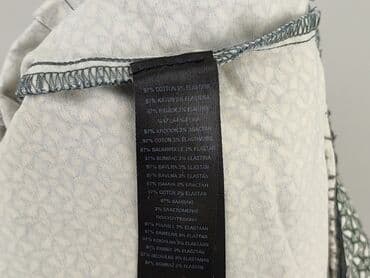 sukienka w geometryczne wzory h: Material trousers for women, size L (EU 40) — 5