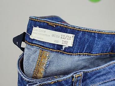 zara jeansy: Spodnie jeansowe, Zara, 12 lat, 152, stan - Idealny — 4