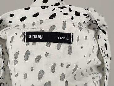 bytom koszula len: Sinsay, Bluzka damska, rozmiar L — 4