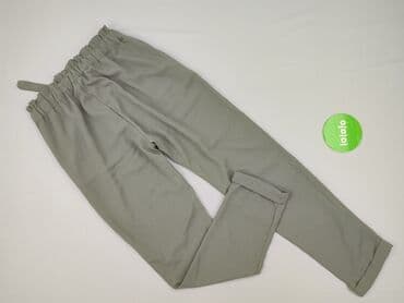 beżowe buty na koturnie ccc: Spodnie materiałowe damskie, S — 3