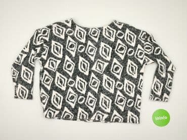 sweter w paski h: Women`s sweater, size 3XL (EU 46) — 3