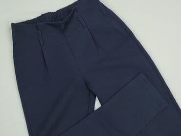 granatowe chinosy damskie: Spodnie materiałowe damskie, rozmiar M — 1