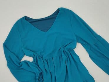 niebieskie sukienki plus size: Women`s dress, M — 1