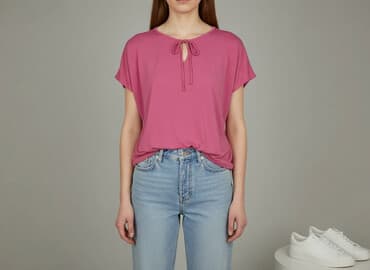 bluzki amarantowa: BODY FLIRT, Bluzka damska, rozmiar S — 7