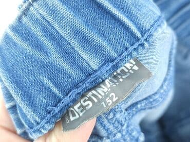 legginsy woskowane ocieplane: Spodnie jeansowe, Destination, 12 lat, 152, stan - Bardzo dobry — 4