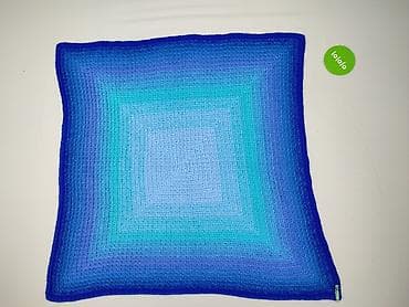 podklad: Koc 80 x 80, kolor - Niebieski, stan - Idealny — 2