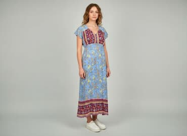 sukienka ciążowa zwiewna: Sukienka damska, rozmiar S — 5