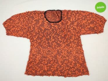 pomarańczowa marynarka damska: Sweter damski, One size — 2