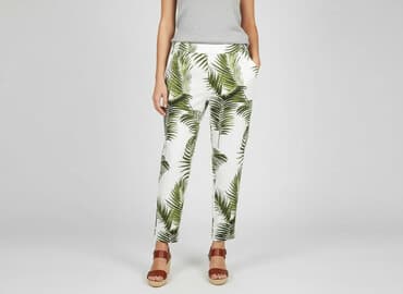 spodnie materiałowe tommy hilfiger: H&M, Spodnie materiałowe damskie, rozmiar L — 7