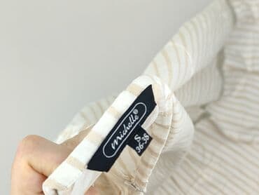 spódniczka alex biało niebieska: Spódnica damska, rozmiar S — 4