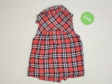 bluzki w kratkę czerwona: Bershka, Women's blouse, size S — 4