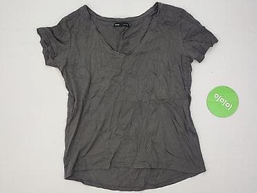 jasnoszary: Sinsay, T-shirt damski, rozmiar XS — 2