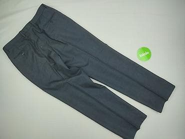 kolasa koszule: Męskie spodnie garniturowe – szare, klasyczne - Fason: eleganckie — 3