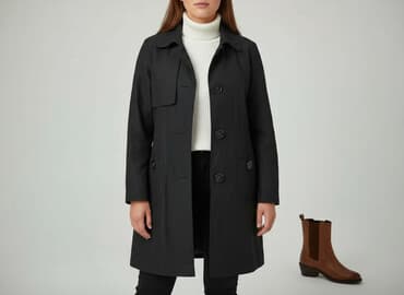 burberry kurtka damska: My Essential Wardrobe, Trencz damski, rozmiar XL — 7