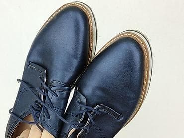 trampki guess biale: Damskie półbuty Zara Woman - Model: oksfordki na platformie - Kolor — 5