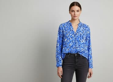 sweter piórkowy na drutach: KappAhl, Bluzka damska, rozmiar M — 6