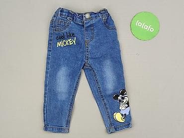 kurtka 158: Spodnie jeansowe, Disney, 9-12 miesięcy, stan - Bardzo dobry — 2
