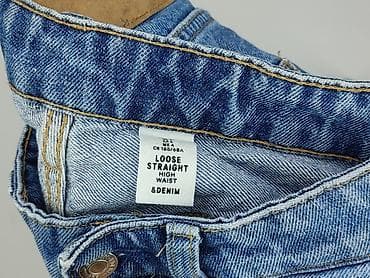 jack daniels niebieski: H&M Basic, Jeansy damskie, rozmiar S — 4