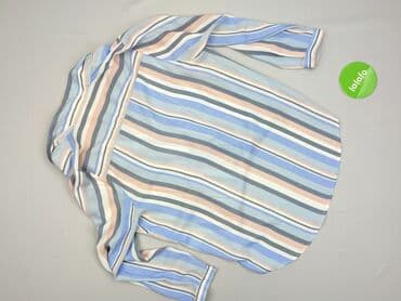 koszulka z długim rękawem w paski: Bluzka damska, rozmiar L — 3