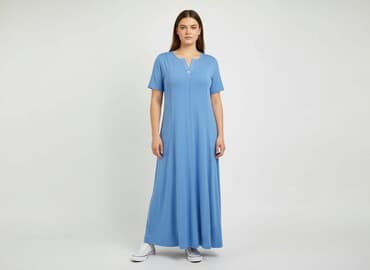 sukienki maxi na wesele niebieska: Sukienka damska, rozmiar XL — 6