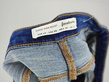straight: Stradivarius, Jeansy damskie, rozmiar M — 4