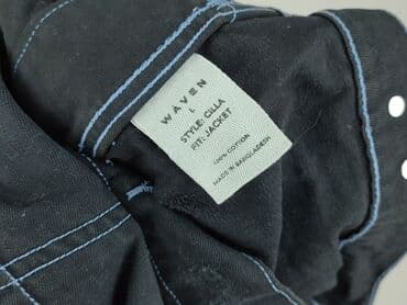 blue flame kurtka: Kurtka jeansowa damska, L — 5