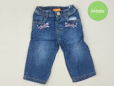 kappahl kombinezon newbie: Spodnie jeansowe, 9-12 miesięcy, stan - Bardzo dobry — 2