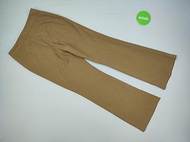 sandaly jasne: Spodnie materiałowe damskie, rozmiar S — 3