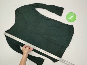 szmaragdowa bluzki damskie: Bluzka damska, rozmiar S — 8