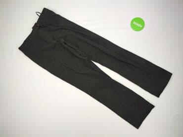 Women: Material trousers for women, size S (EU 36) — 2