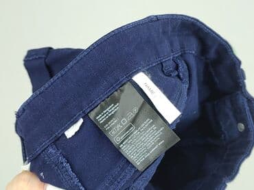 dzinsowe krótkie spodenki: H&M, Szorty damskie, rozmiar S — 4