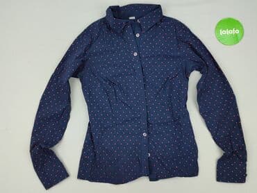 koszula niebieska hm: Koszula damska, rozmiar L — 2