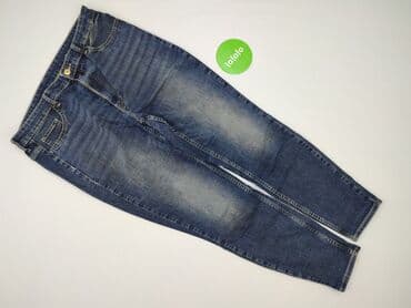 legginsy krotkie hm: H&M, Jeansy damskie, rozmiar L — 3