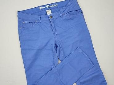 pull on trousers h: Spodnie materiałowe damskie, rozmiar M — 1