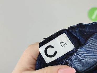 spodnice lata 80: Spodnie jeansowe, C&A, 2-3 lat, 98, stan - Bardzo dobry — 4