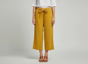 kuloty damskie jeansy: Nutmeg, Spodnie 3/4 damskie, rozmiar M — 7