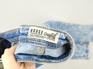 dżinsy z dziurami: House, Jeans for women, size XS (EU 34) — 4