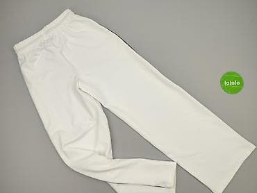 w klapkach tekst: Sinsay, Spodnie dresowe damskie, rozmiar XS — 3