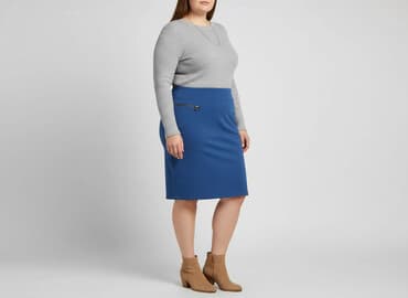 spódniczki zimowe: Spódnica damska, rozmiar 4XL — 7