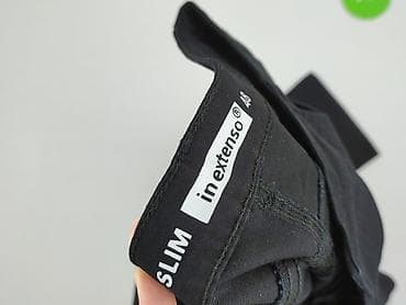 cheap black: In Extenso, Spodnie materiałowe damskie, rozmiar 4XL — 5
