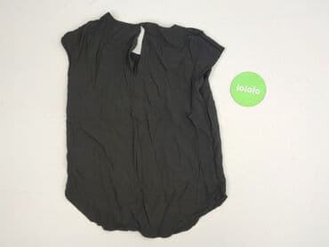 czarne bluzki rekaw 3 4: Bluzka damska, rozmiar S — 3