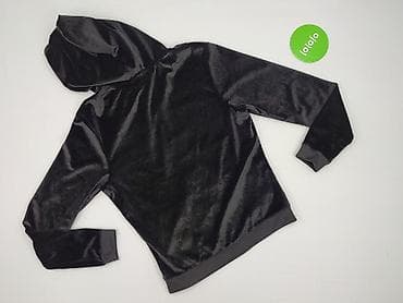 black squad oversized fit: Bluza z kapturem damska, rozmiar S — 3