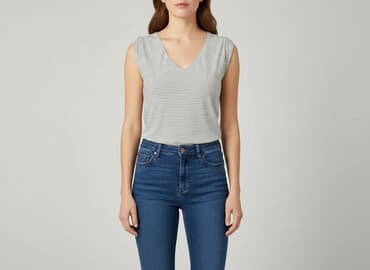 promod dżinsy: Promod, T-shirt damski, rozmiar M — 6