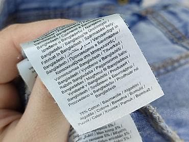 sky bomber: ONLY, Women`s jeans jacket, size S — 5