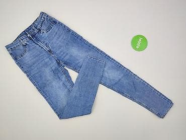 dżinsy pumpy: H&M Divided, Jeansy damskie, rozmiar S — 2