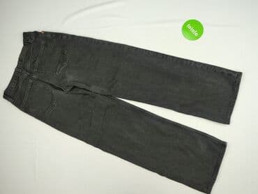 dżinsy z wysokim stanem czarne: Jeansy damskie, XS — 3