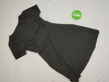 czarna sukienka z długim rękawem sinsay: Sinsay, Sukienka damska, rozmiar M — 2