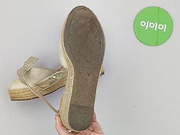 złote buty deichmann: Sandały damskie, rozmiar 37 — 4