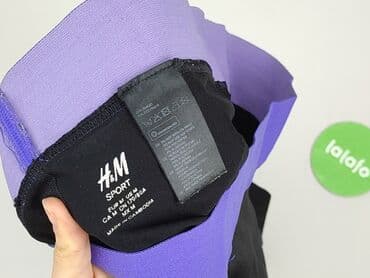 woskowane legginsy z wysokim stanem: H&M, Leggings Sports for women, size M (EU 38) — 4