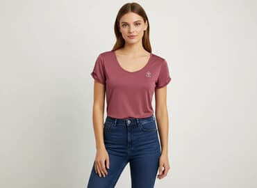 koszulka realu madryt rozowa: TEX, T-shirt damski, rozmiar L — 7